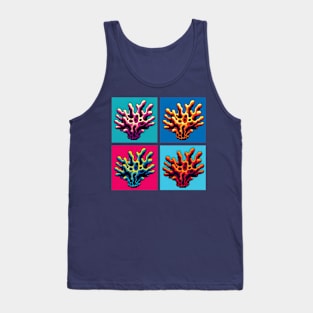 Pop Sponge Art - Trendy Marine Life Tank Top